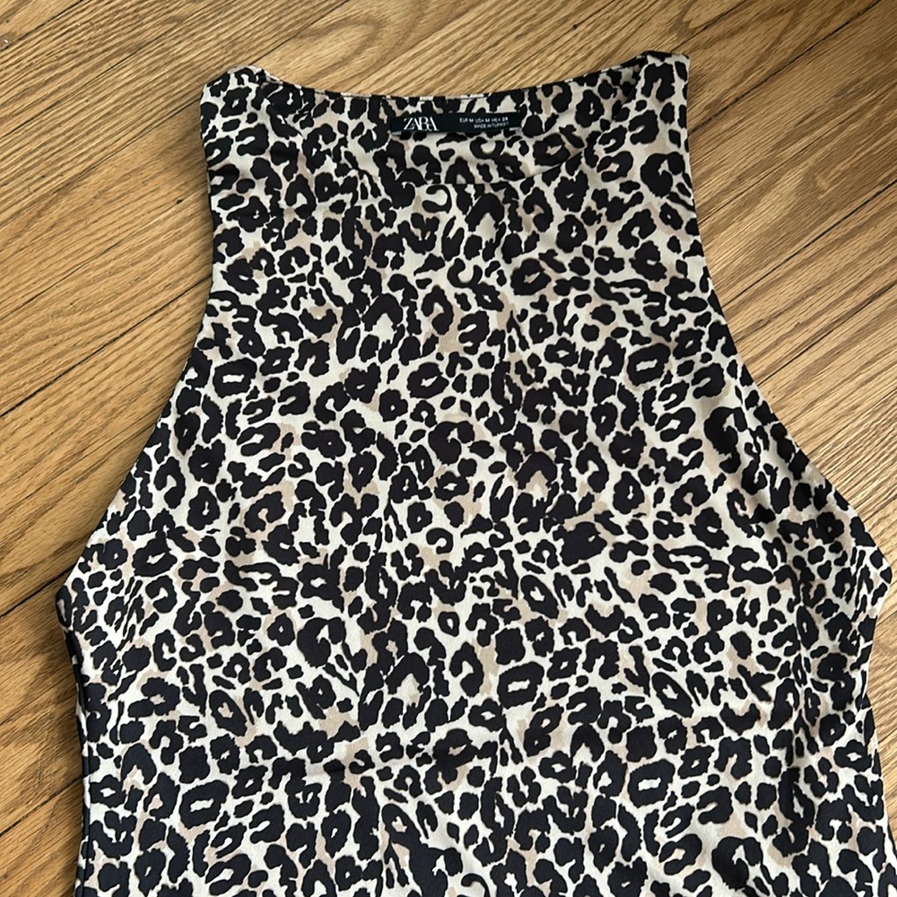 ⚡️4 for $20⚡️ Zara Leopard print bodysuit